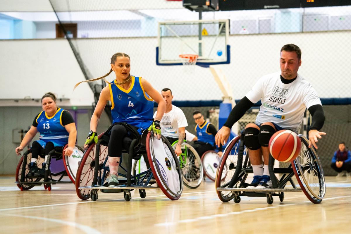 Etapa 1 a Campionatului Național de Baschet în Fotoliu Rulant