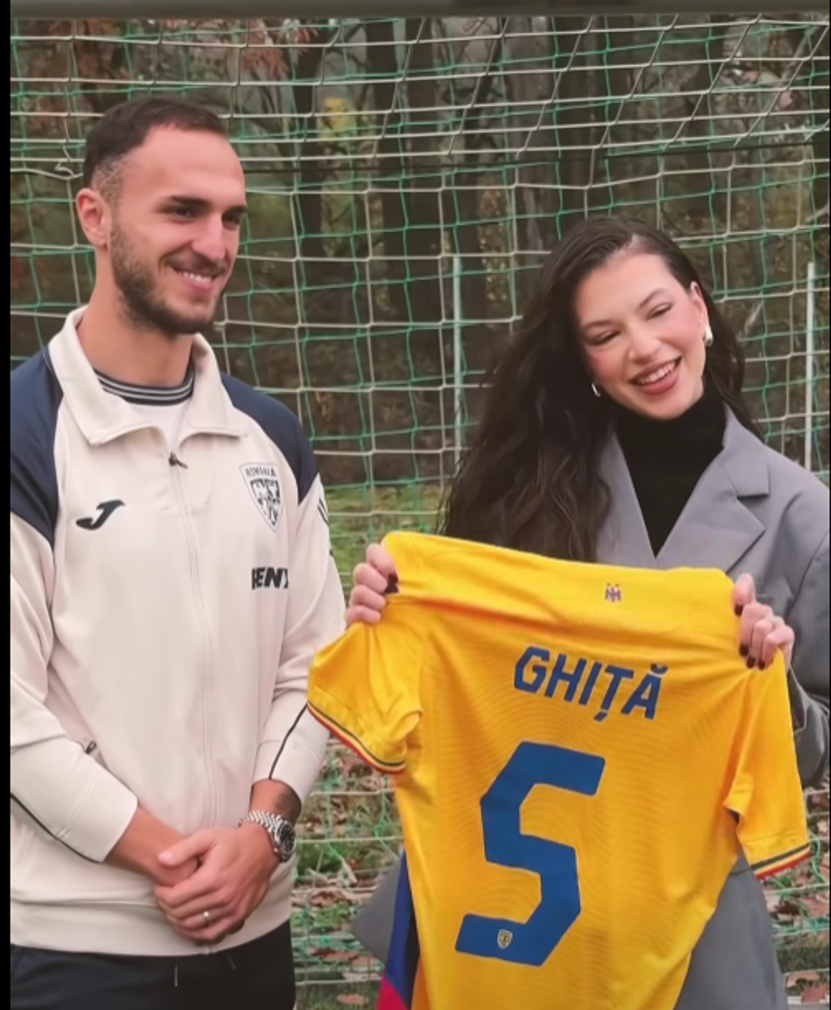 Cleopatra Stratan s-a întâlnit cu Ghiță, chiar la portiță, în cantonamentul naționalei României! Imagini inedite