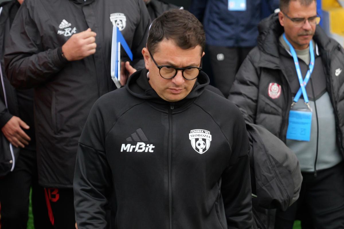 Unirea Slobozia - CFR Cluj, duel din etapa a 16-a din Superligă