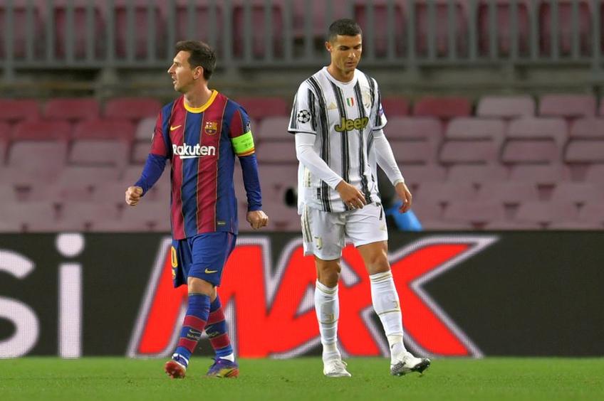 Lionel Messi (stânga) și Cristiano Ronaldo // foto: Guliver/gettyimages