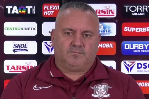Mihai Iosif, antrenor Rapid // foto: captură Facebook @ FC Rapid 1923