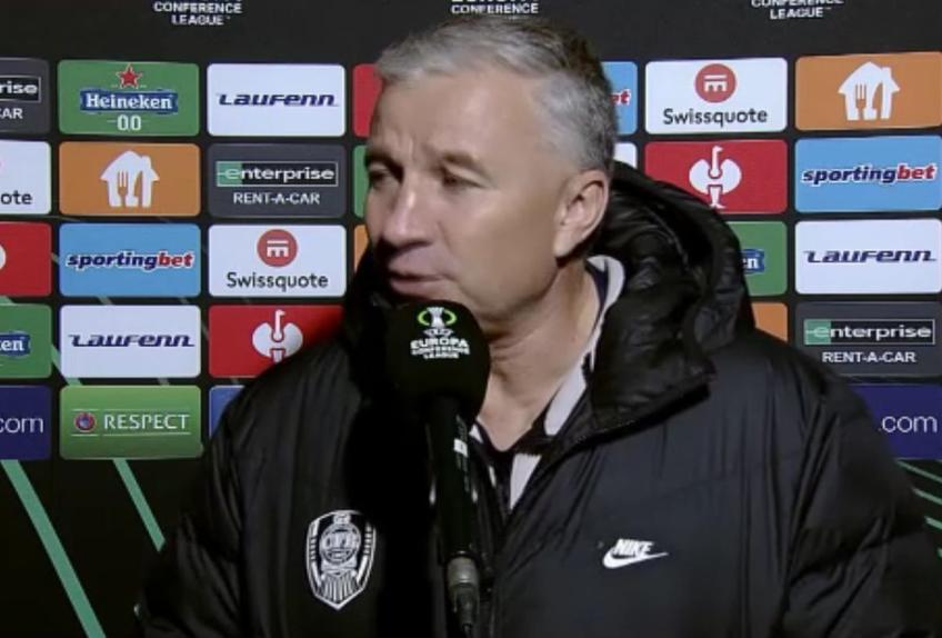 După CFR Cluj - Jablonec 2-0, Dan Petrescu a refuzat să vorbească despre echipa națională