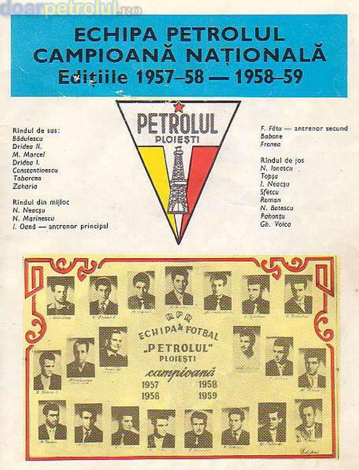 Mircea Dridea, imagini de colecție de la Petrolul