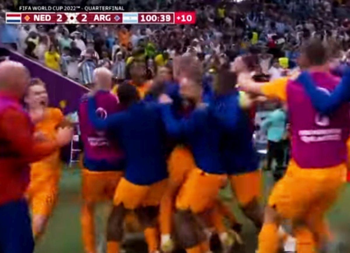 Gol Weghorst în Țările de Jos - Argentina