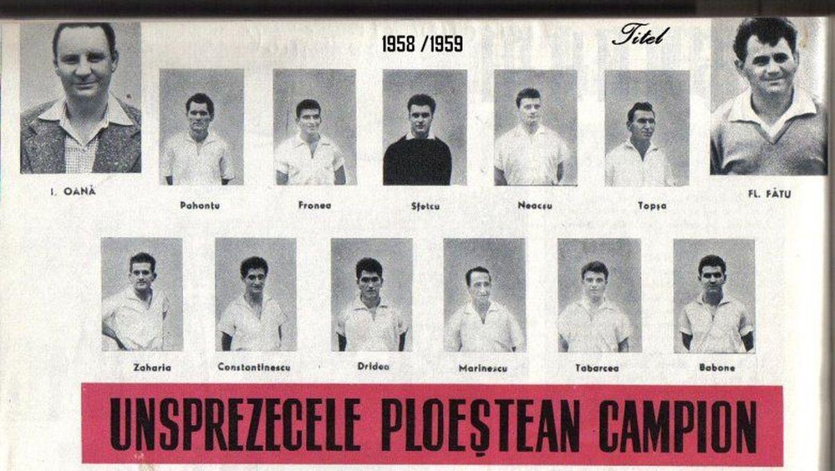 Mircea Dridea, imagini de colecție de la Petrolul