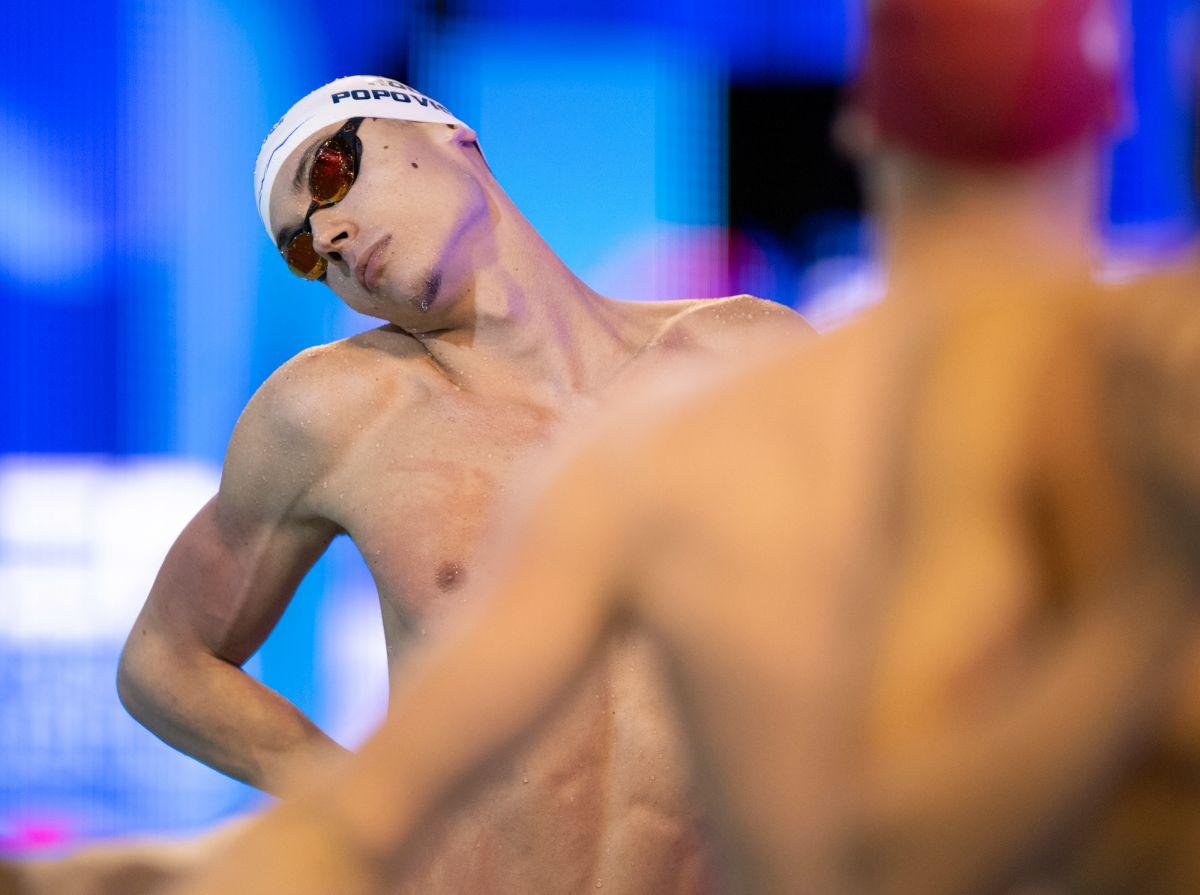 David Popovici, medalie de bronz în proba de 100 m liber la Campionatele Europene în bazin scurt » Robert Badea, locul 5 la 400 m mixt