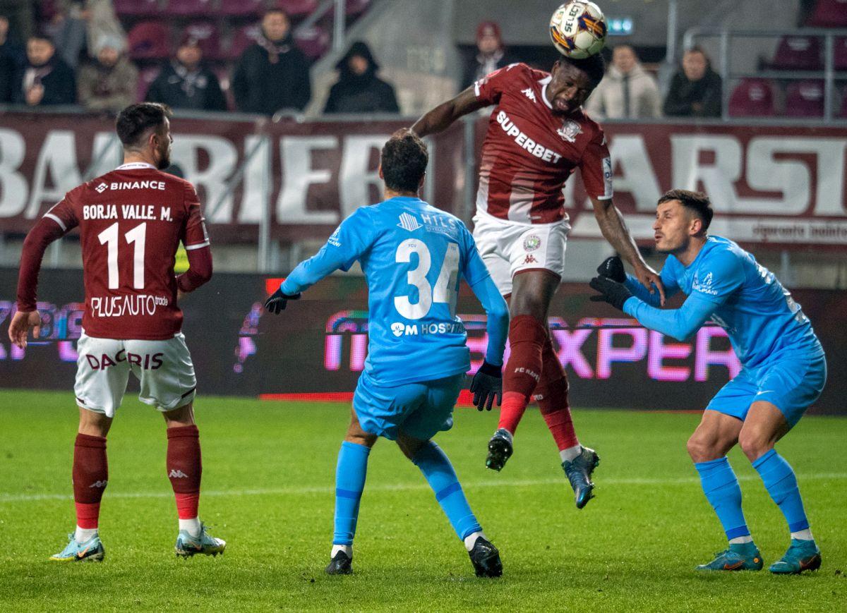 Rapid București - FC Voluntari - cele mai tari imagini ale duelului din Giulești - 12 decembrie 2023