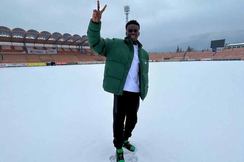 Akwasi Wiredu, ghanezul Ceahlăului / Sursă foto: Instagram