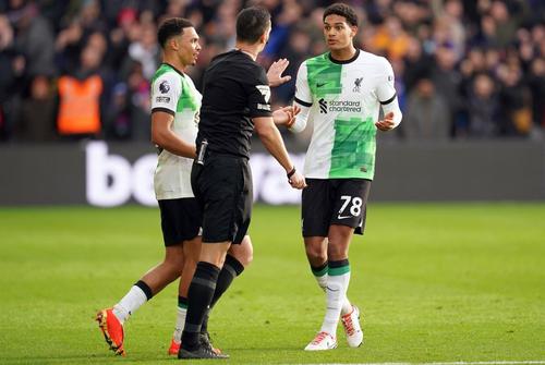 Crystal Palace - Liverpool, în etapa #16 din Premier League, a oferit o nouă fază ciudată de arbitraj, deja o obișnuință pentru campionatul Angliei/ foto Imago Images