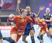 Andreea Popa, în acțiune la România - Suedia de la Euro 2024 de handbal feminin / FOTO: Imago