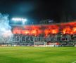Atmosfera de la derby-ul Clujului / Sursă foto: Facebook@ U Cluj