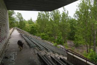Explozie la centrala de la Cernobîl! La câțiva kilometri distanță, stadionul din Pripyat arată ca într-un film de groază