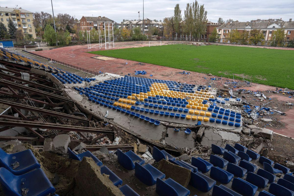 Stadioanele din Ucraina » Cum au ajuns să arate din cauza războiului declanșat de Rusia