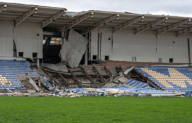 Stadioanele din Ucraina se degradează pe zi ce trece » Incredibil cum au ajuns să arate din cauza războiului declanșat de Rusia: 77 dintre ele au fost atinse de bombe și rachete!