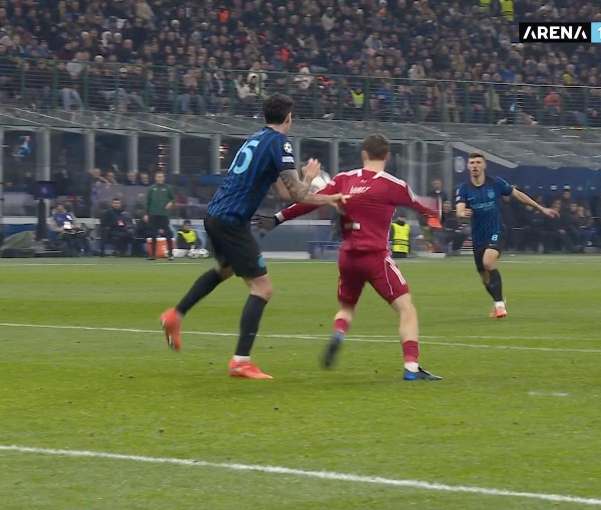 „Penalty de Oscar! De trei ori Oscar!” » Ridică semne de întrebare privind faza decisivă din Inter - Liverpool: „Neamț pentru neamț”
