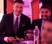 Cristi Borcea și Adrian Mutu la Gala Fanatik / foto: Silviu Enache