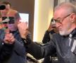 Gigi Becali a dat nas în nas cu manelistul Tzancă Uraganu