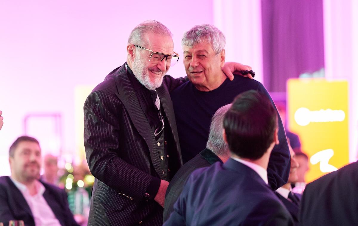 Gigi Becali a dat nas în nas cu manelistul Tzancă Uraganu