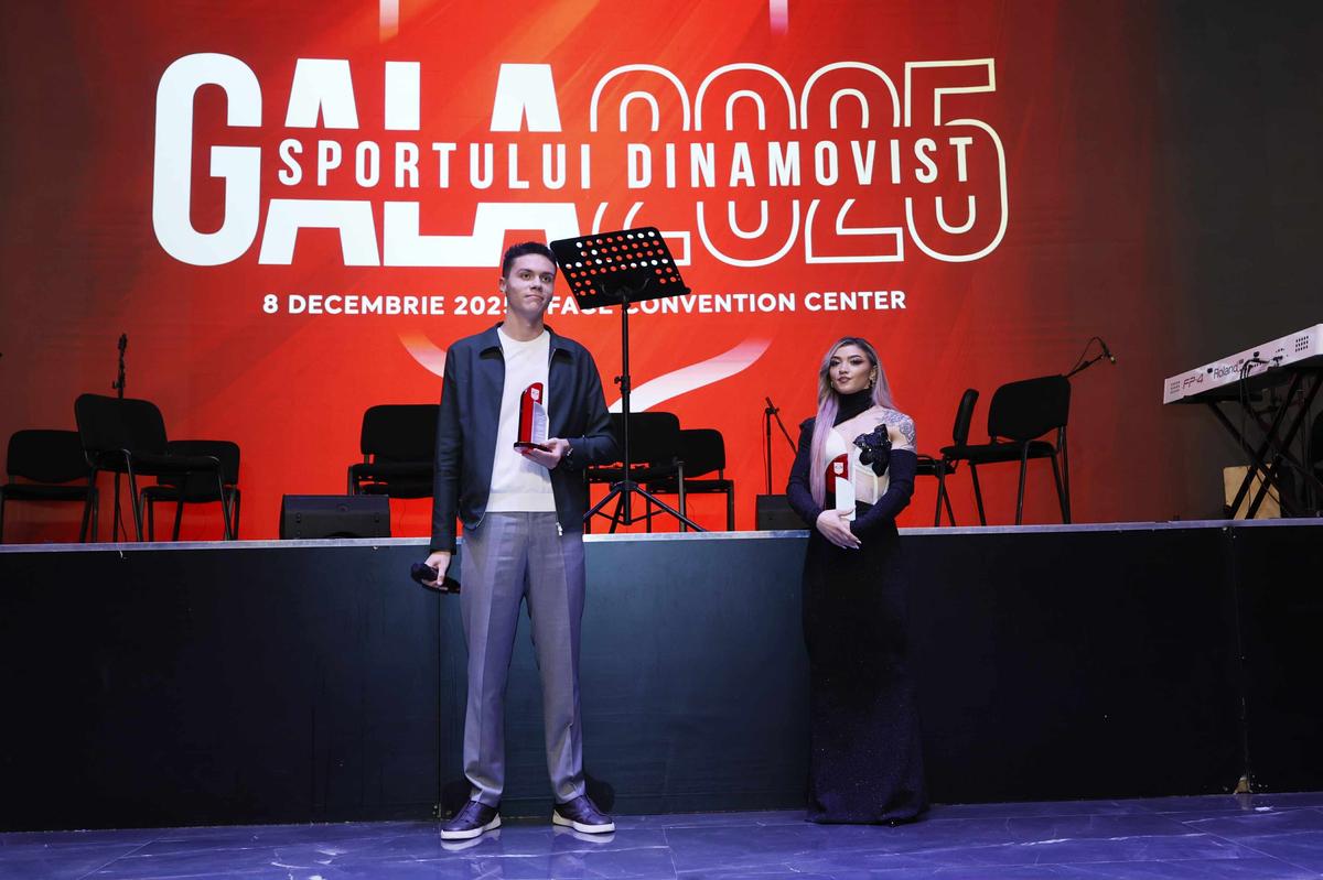 Cele mai spectaculoase imagini de la Gala Sportului Dinamovist 2025