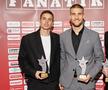 Juri Cisotti, Daniel Bîrligea și Florin Tănase la Gala Fanatik / foto: Silviu Enache