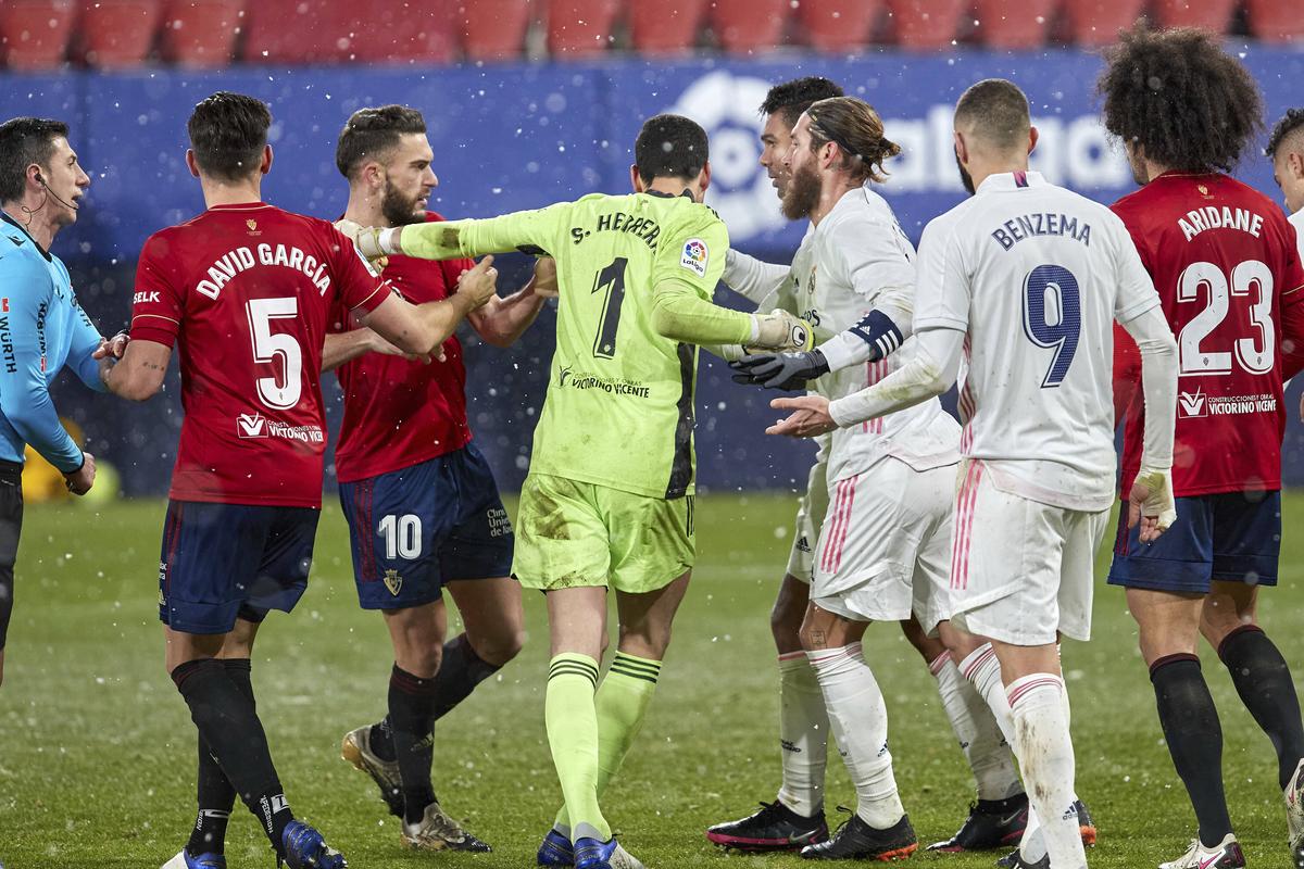 OSASUNA - REAL MADRID 0-0 » Real Madrid pierde două puncte prețioase la Pamplona