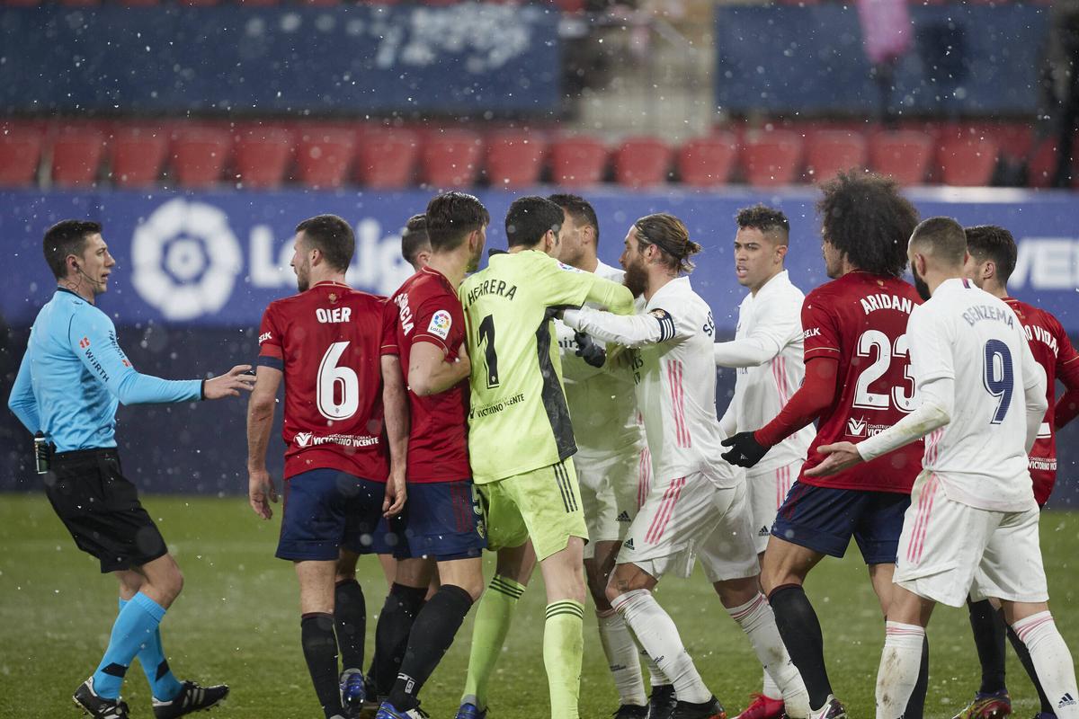 OSASUNA - REAL MADRID 0-0 » Real Madrid pierde două puncte prețioase la Pamplona