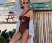 GALERIE FOTO Carmen Negoiță, în costum de baie la munte! Apariție hot a soției fostului finanțator de la Dinamo