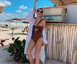 GALERIE FOTO Carmen Negoiță, în costum de baie la munte! Apariție hot a soției fostului finanțator de la Dinamo