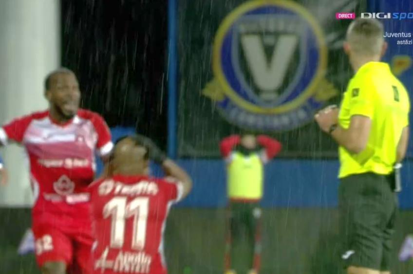 Viitorul - Hermannsatdt // foto: captură @ Digi Sport