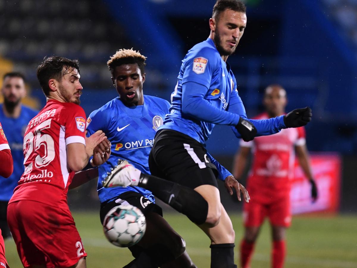 Viitorul - Hermannstadt 2-1 » Dobrogenii, la prima victorie sub comanda lui Mircea Rednic