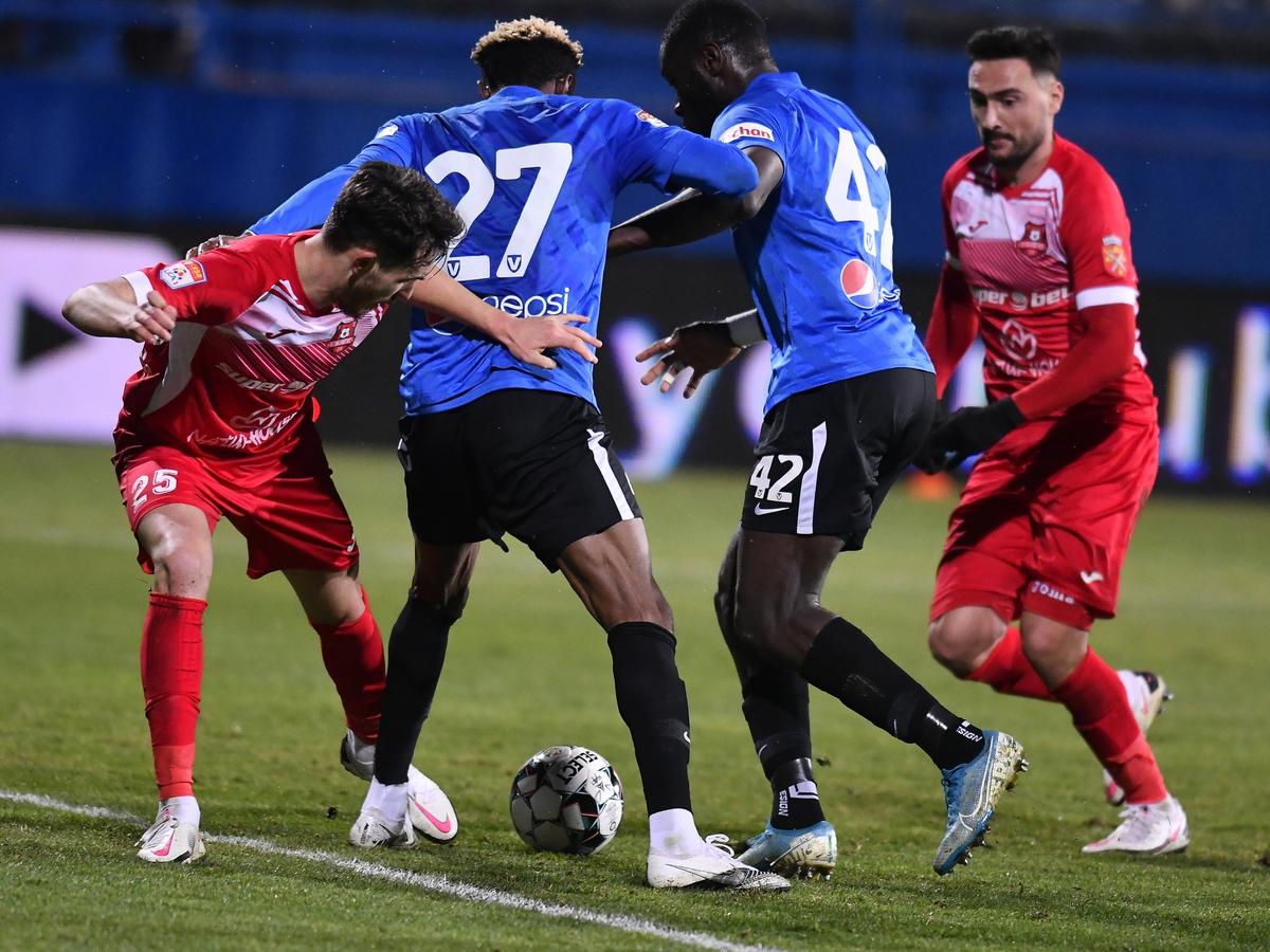 Viitorul - Hermannstadt 2-1 » Dobrogenii, la prima victorie sub comanda lui Mircea Rednic
