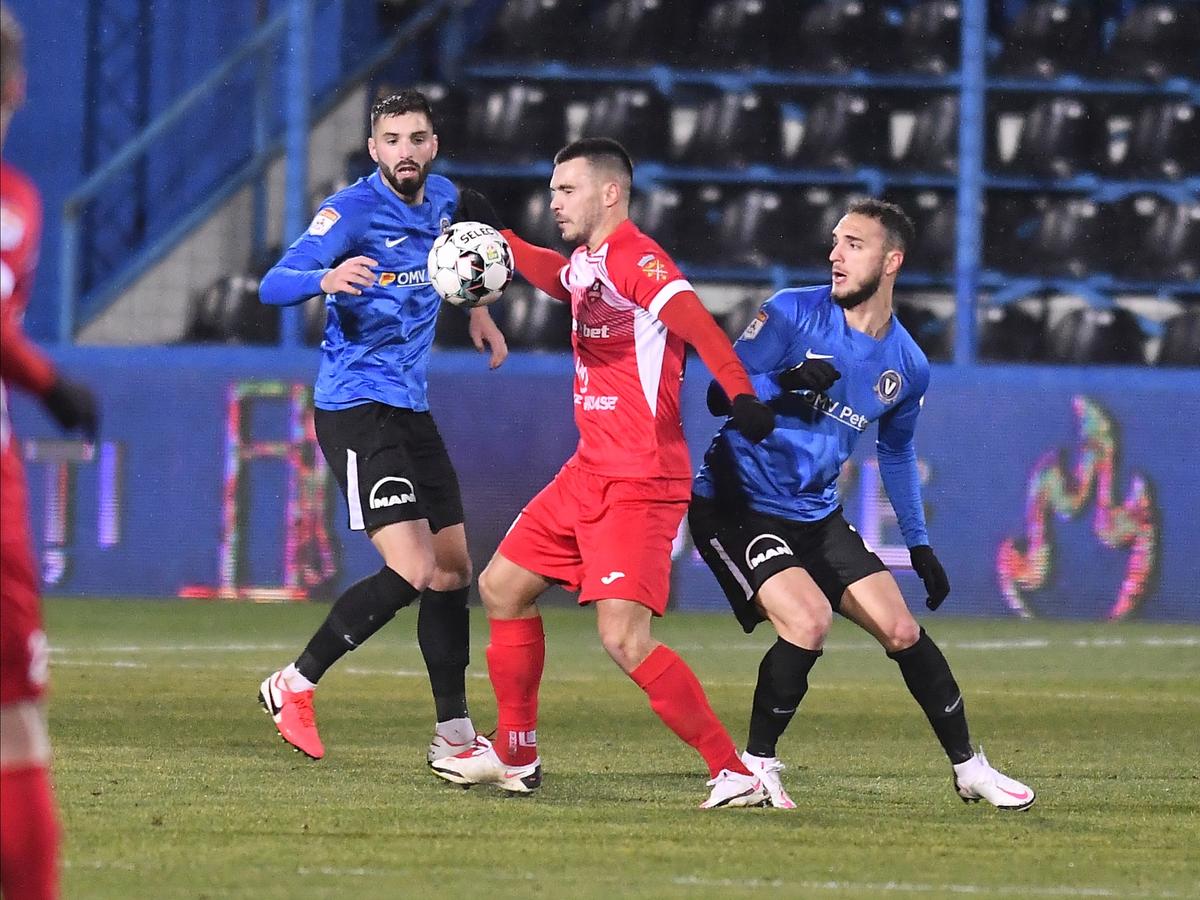 Viitorul - Hermannstadt 2-1 » Dobrogenii, la prima victorie sub comanda lui Mircea Rednic