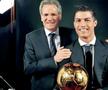 Ladislau Boloni, alături de Cristiano Ronaldo