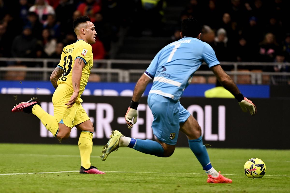 Inter - Parma în optimile Cupei Italiei