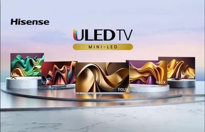 Hisense prezintă la #CES2024 noul ULED Mini-LED de 110 inch (277cm) care depășeste limitele display-urilor tradiționale