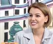 Romina Gingașu, soția româncă a miliardarului Piero Ferrari, apariție la TV într-o ținută de 500 de lei. Foto: Captură ProTV