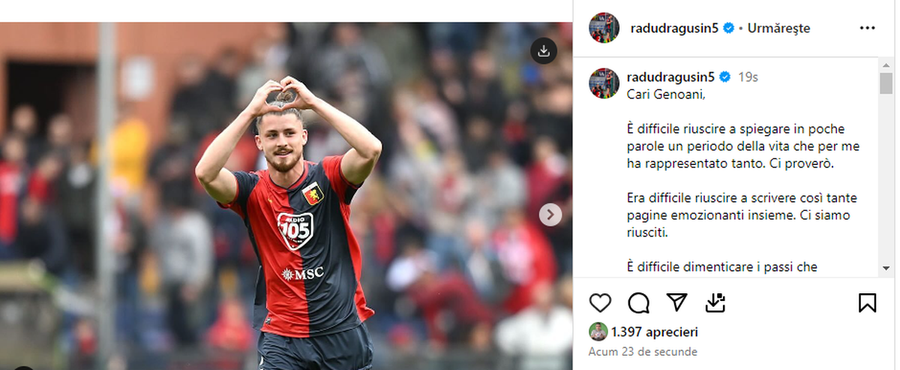Cel mai scump transfer al unui român » Radu Drăgușin, cumpărat de Tottenham: filmul unei zile memorabile