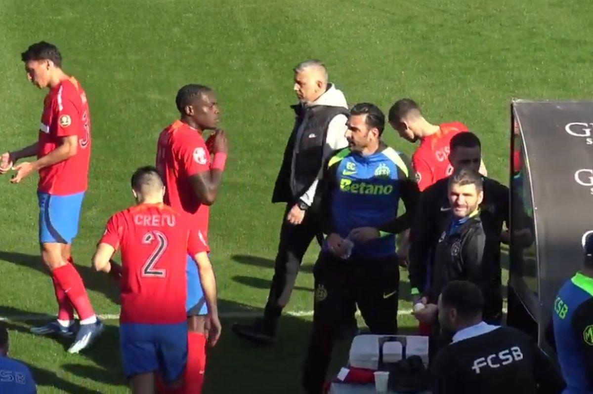 De ce a fost sponsorul FCSB-ului acoperit la meciul amical cu Hamburg + A debutat cu banderola pe braț
