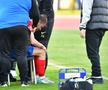 Darius Olaru a ieșit accidentat în meciul cu Hamburg/ Foto: GSP