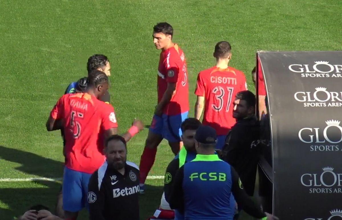 De ce a fost sponsorul FCSB-ului acoperit la meciul amical cu Hamburg