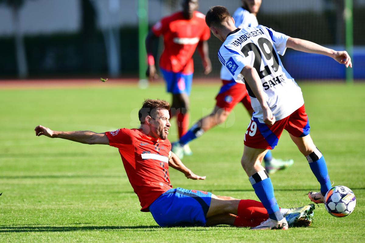 FCSB - Hamburg 2-1 » Victorie, dar cu ce preț? Campioana se impune în primul amical din Turcia, dar tremură pentru Olaru