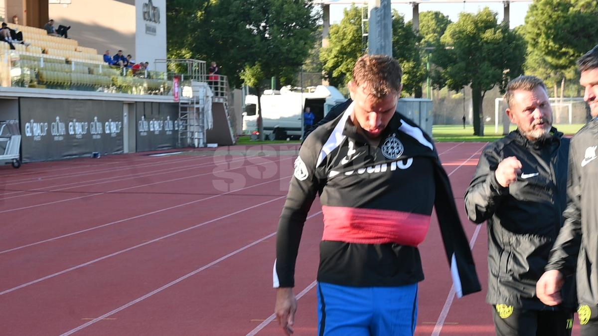 Darius Olaru a ieșit accidentat în meciul cu Hamburg