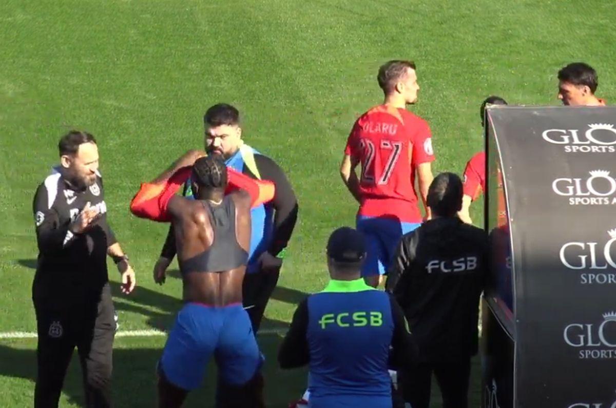 De ce a fost sponsorul FCSB-ului acoperit la meciul amical cu Hamburg