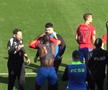 De ce a fost sponsorul FCSB-ului acoperit la meciul amical cu Hamburg + A debutat cu banderola pe braț
