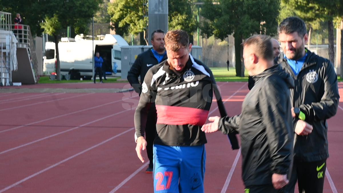 Darius Olaru a ieșit accidentat în meciul cu Hamburg
