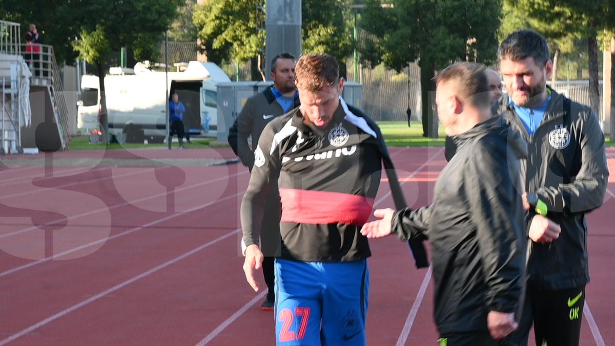 Darius Olaru a ieșit accidentat în meciul cu Hamburg