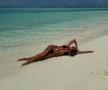 Fosta lui Claudiu Niculescu a făcut senzație pe plaja din Maldive » Ce au observat fanii în fotografiile Dianei Munteanu: „Corpul e superb, dar la față..”