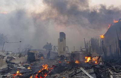 Campionul olimpic la înot și-a pierdut medaliile în incendiu: „«Ploua» cu cenușă peste mine”