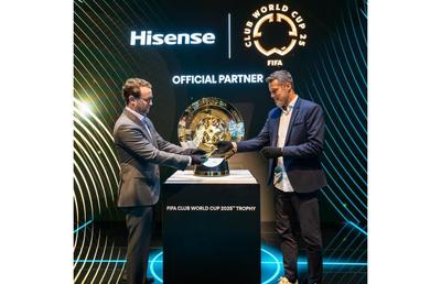 Hisense și FIFA oferă fanilor ocazia de a admira trofeul Cupei Mondiale FIFA Club 2025, la CES 2025