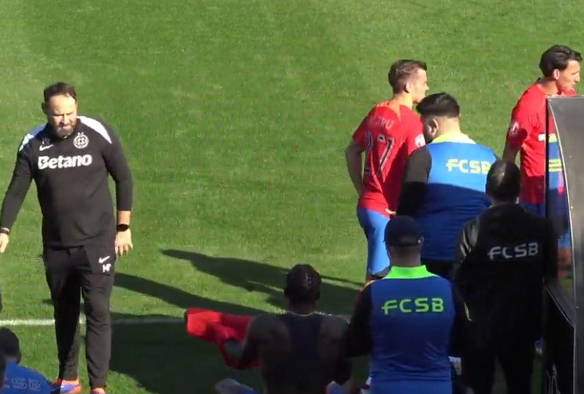 De ce a fost sponsorul FCSB-ului acoperit la meciul amical cu Hamburg